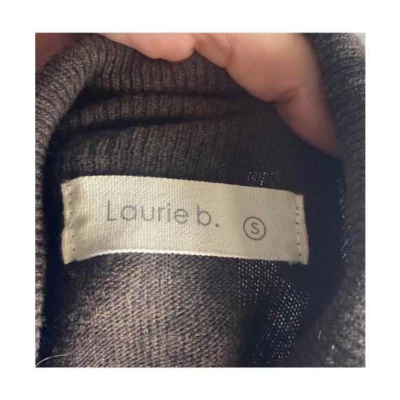 Laurie B. Brown Cashmere Blend Dolman Sleeve Short Sleeve Knit Sweater ~ Sz S/M - Picture 6 of 7